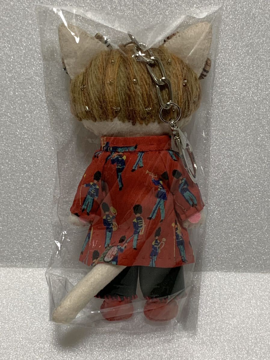 猫キーホルダー・ぬいぐるみ ・ネコ人形 ハンドメイド品 新品未使用 送料220円の画像2