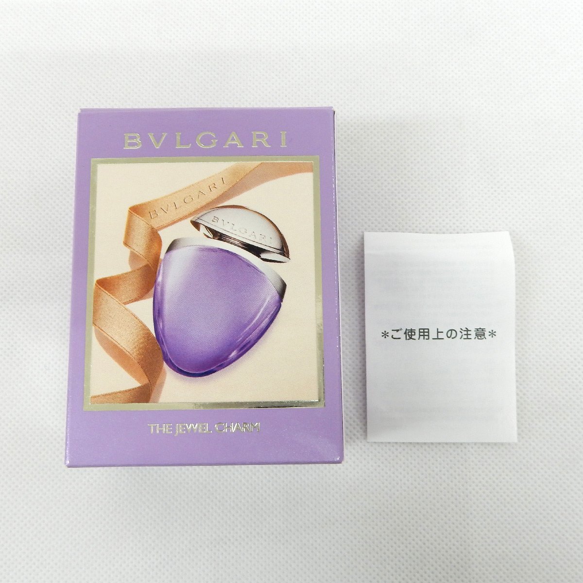 FR44■ [送料無料/開封済品] ブルガリ BVLGARI オムニア アメジスト オードトワレ ジュエルチャーム 香水 25mlの画像7