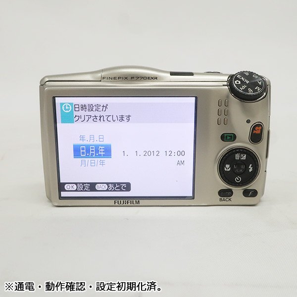 MO64 [送料無料/中古品] 富士フイルム FUJIFILM FINEPIX F770EXR コンパクトデジタルカメラの画像7