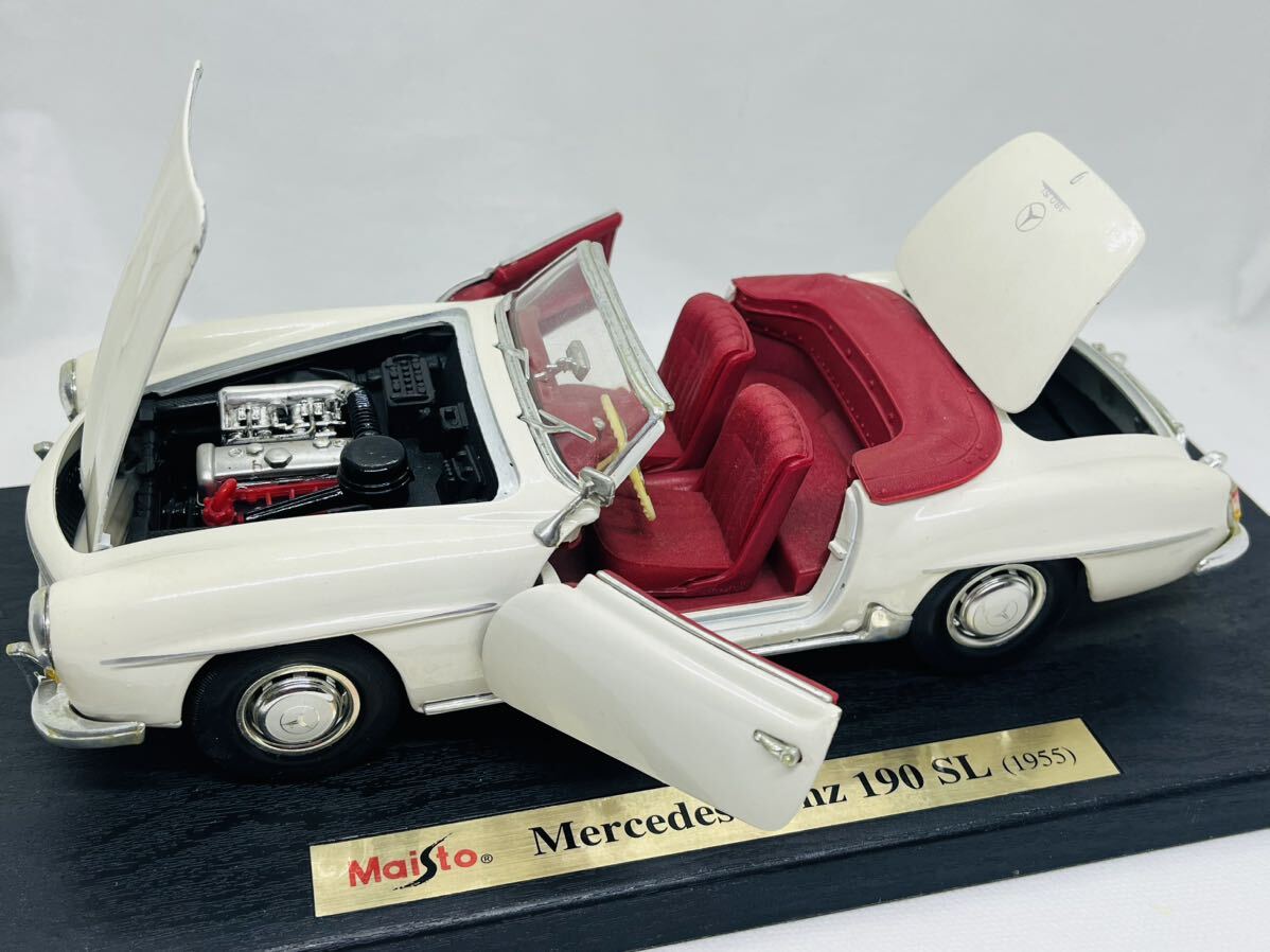 1/18 Mercedes-Benz190SL 1955 Maisto大型モデル(オートアート・京商)の画像4