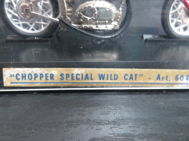 KU286 ミニカー CHOPPER SPECIAL WILD CAT - Art.604 イタリア製の画像2