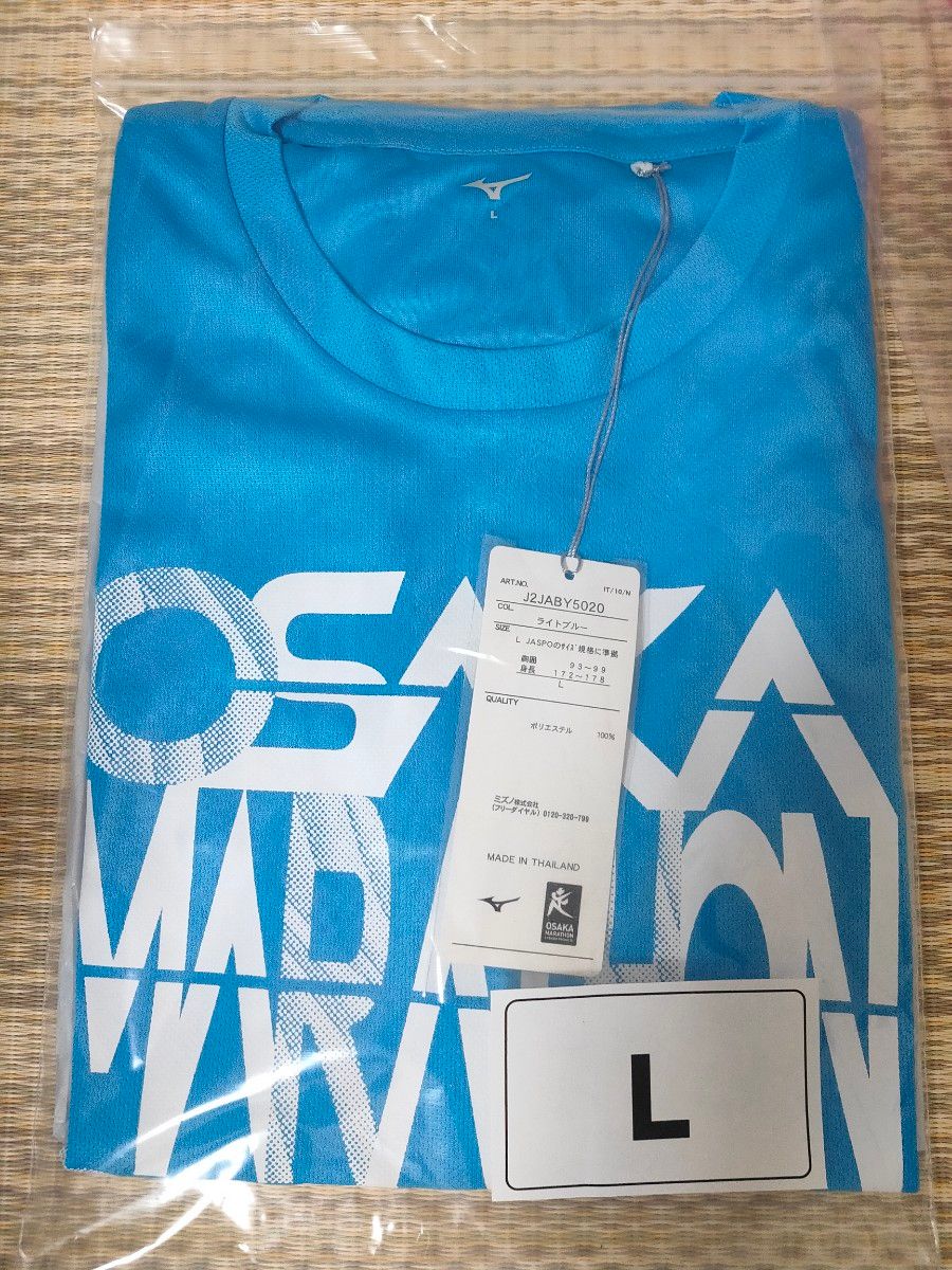 大阪マラソン 参加賞Tシャツ Lサイズ