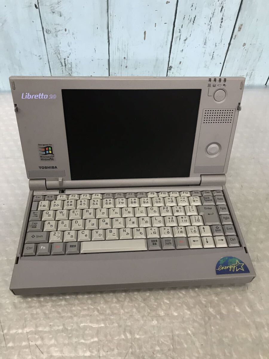 TOSHIBA Libretto 20CT PA1225JT body only operation not yet verification (60s)