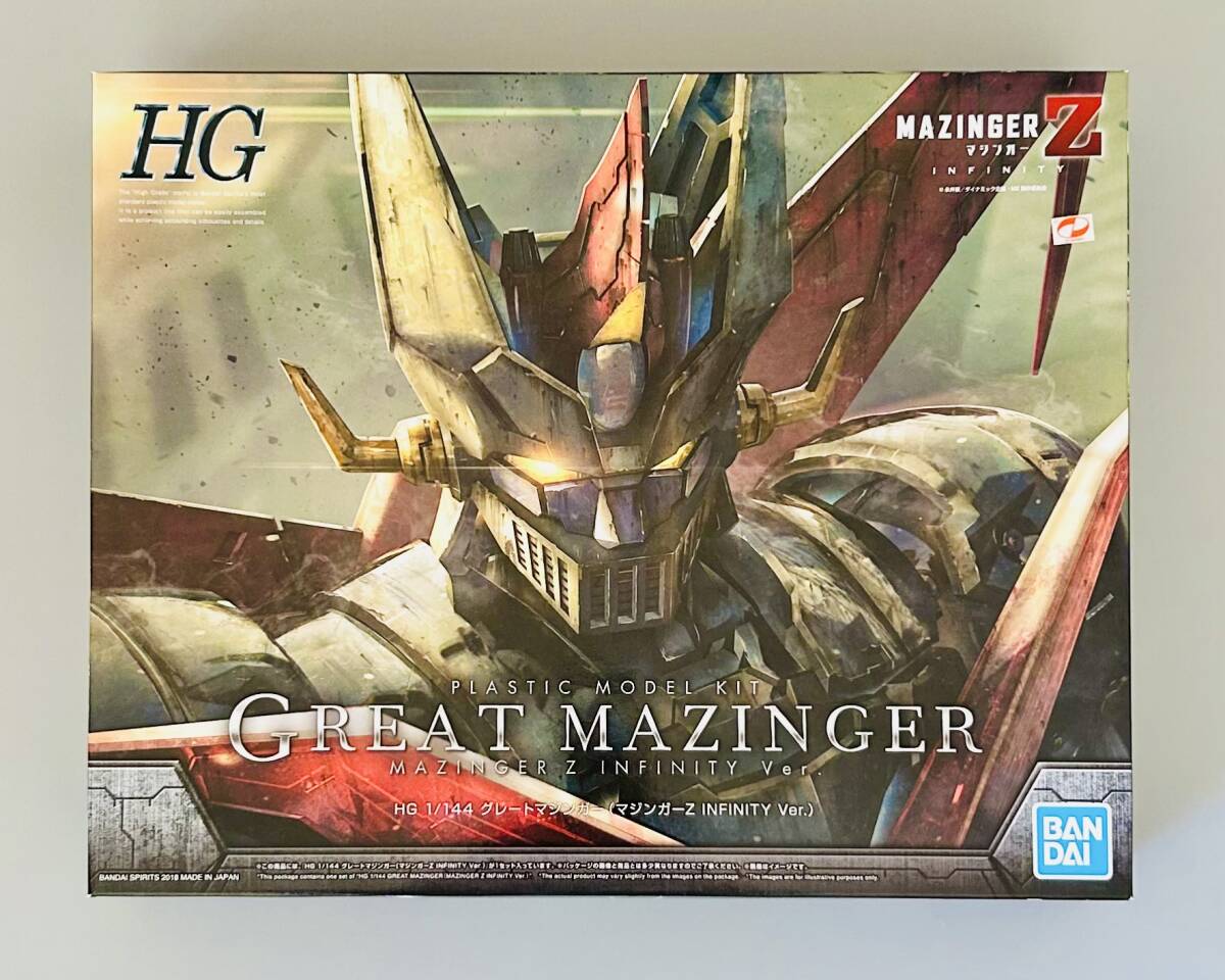  Bandai [HG 1/144 Great Mazinger, Mazinger Z INFINITY Ver.(GREAT MAZINGER, MAZINGER Z INFINITY Ver.)] not yet constructed goods 