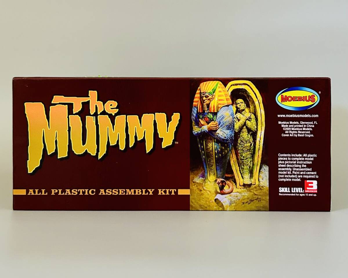 MOEBIUS（メビウス）「The MUMMY（ザ・マミー）2010 WONDER FEST限定品（蓄光パーツ付属）」未組立品_画像3