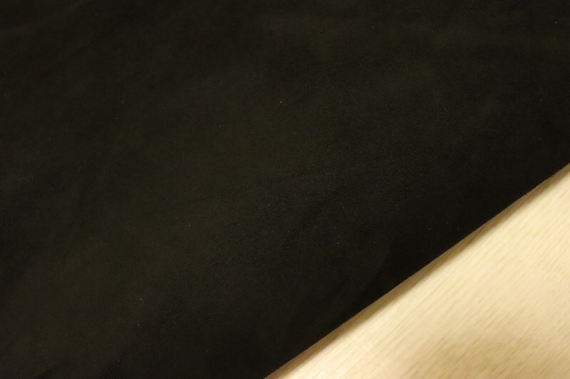 ブラック 138ds クロム革 まとめ売り ヤギ革 インポート レザー スウェード 半裁 一枚革 レザークラフト 革 皮 本革 diy 生地 材料_画像3