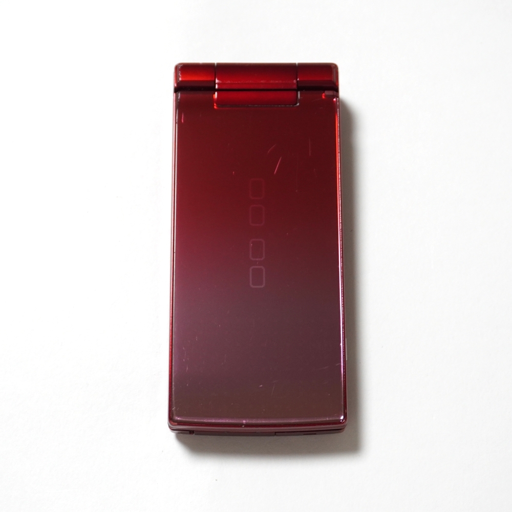 docomo PRIME series SH-01C Red / ネットワーク利用制限◯ 初期化済 白ロム / ガラケー ケータイ ドコモ レッドの画像5