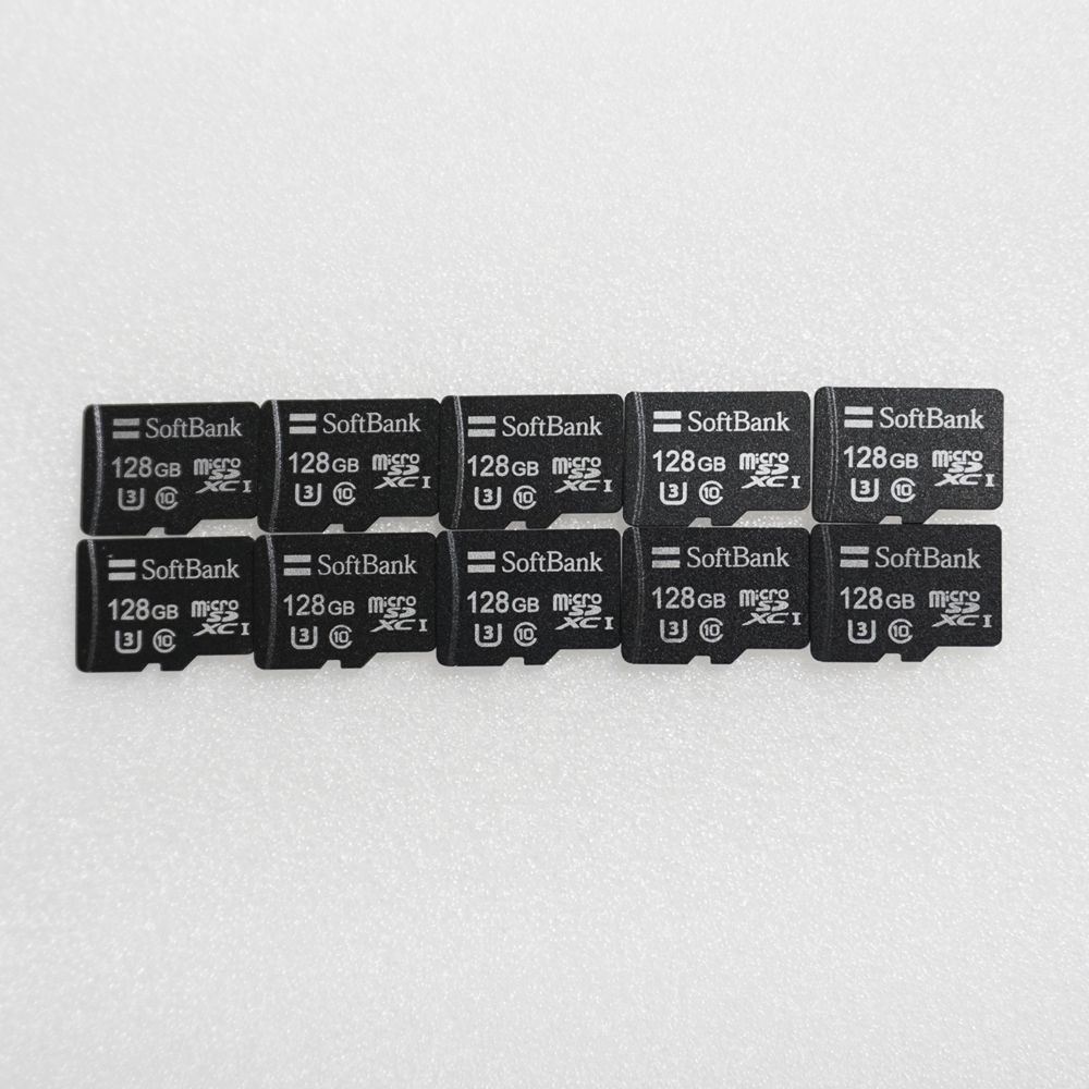# microSDXC 128GB # together 10 pieces set / operation goods format settled junk treatment microsd microSD card / D241