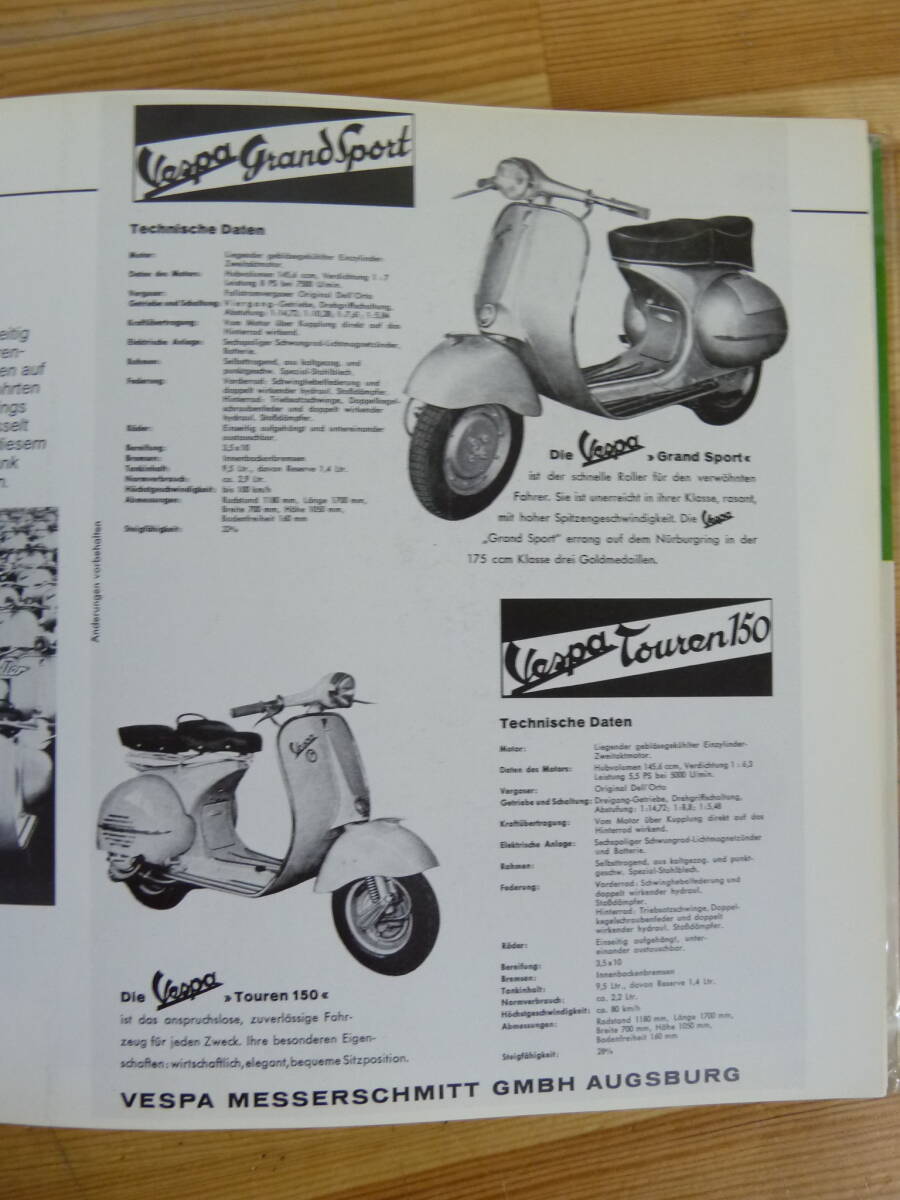 T52☆ Schrader-Motor-Chronik Vespa Motorroller mit Vespa 400 und Piaggio-Dreirad 1948-86 オートバイ ベスパ ピアッジオ 240417_画像7