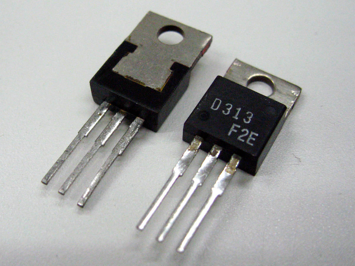 **( труба TR002) Sanyo энергия транзистор 2SD313-F 10 шт. комплект /NOS SANYO Power transistors 10pcs**