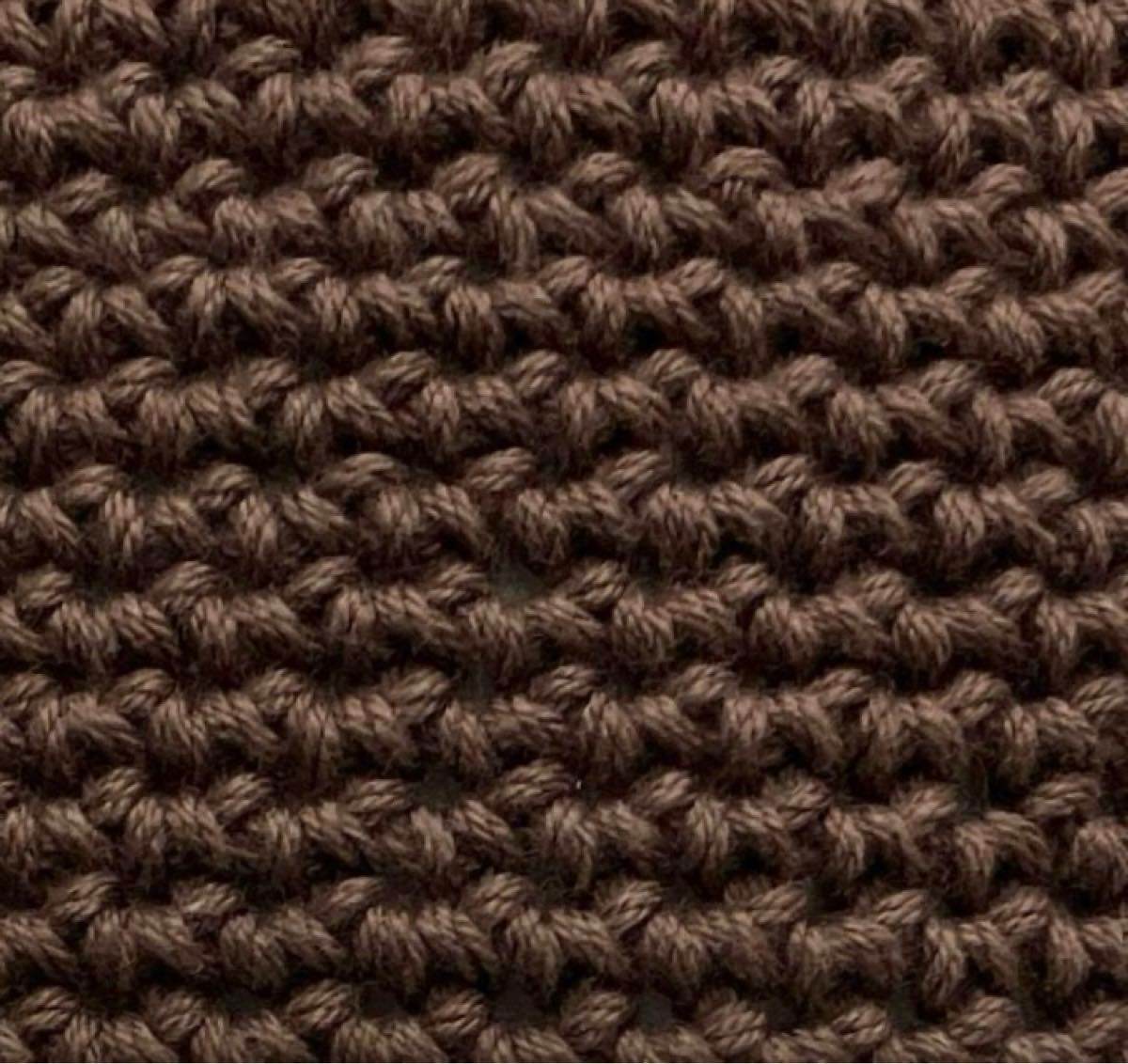 ハンドメイドメイド　手編み　ビーニー　イスラムワッチ　男性用　ワッチ帽子　年中使える綿100% 細編み