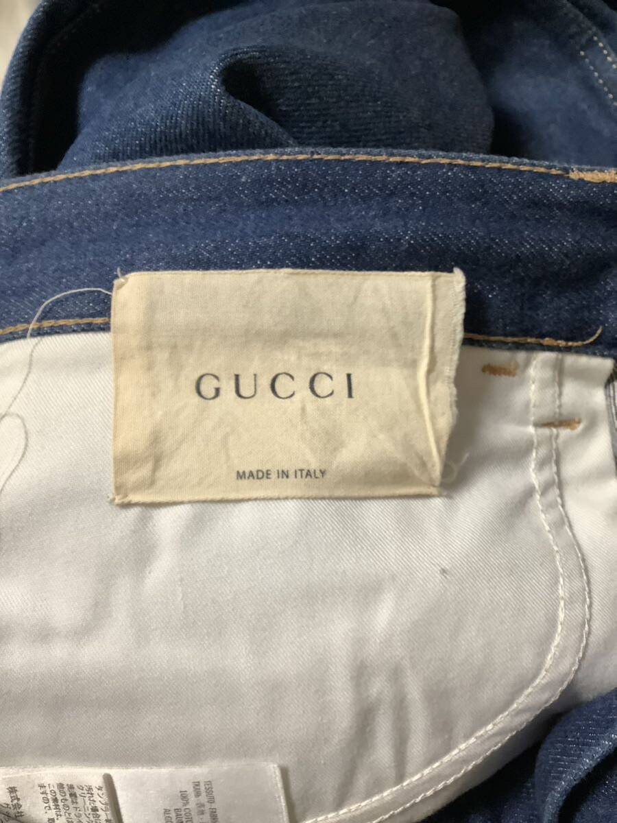 GUCCI Gucci LOT.66 Denim pants jeans strut select high brand men's old clothes 