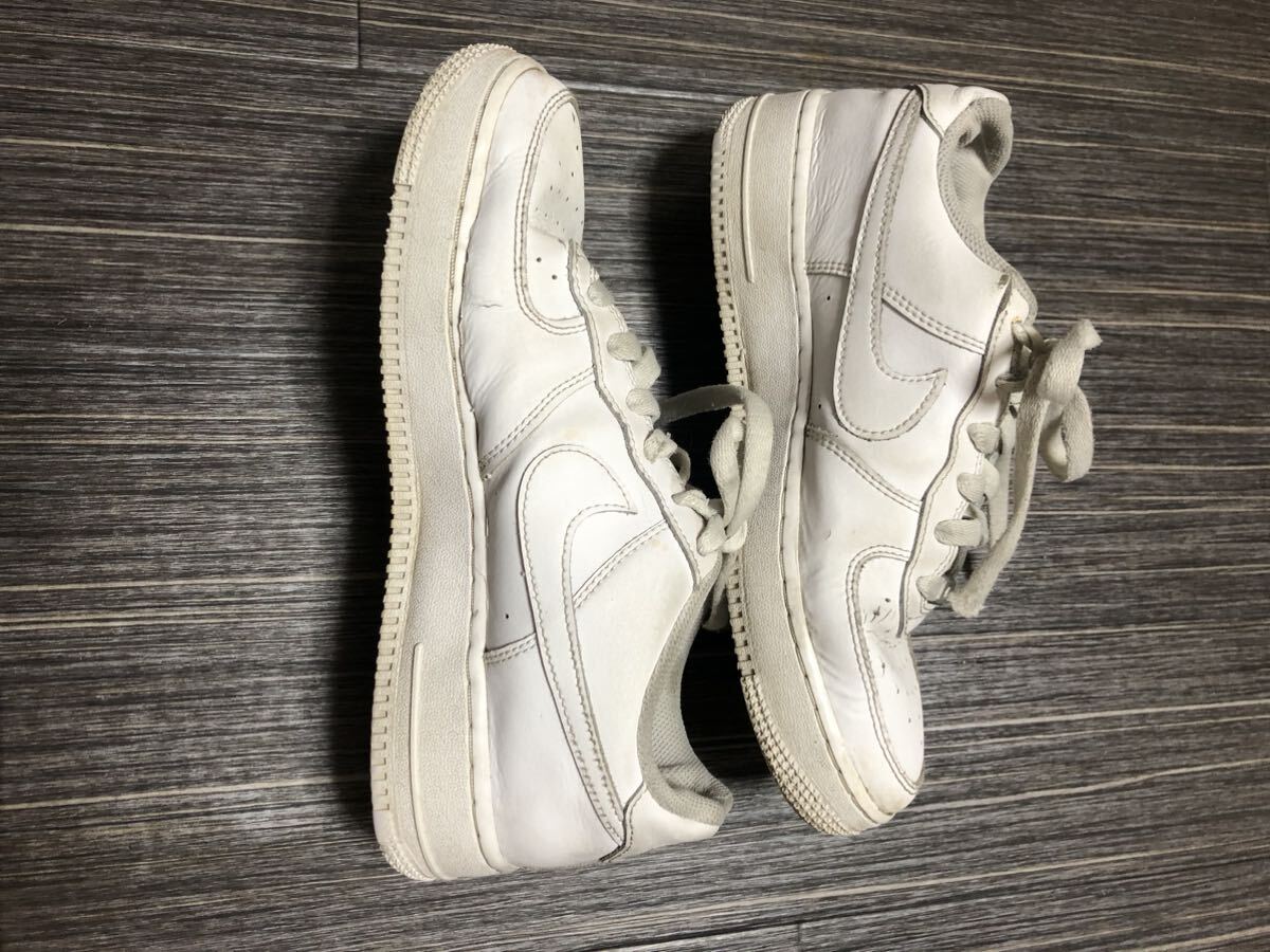 NIKE ナイキ DH2920-111 AIR FORCE 1エアフォース 1 24.5cm 6Y ガールズ スニーカーの画像7