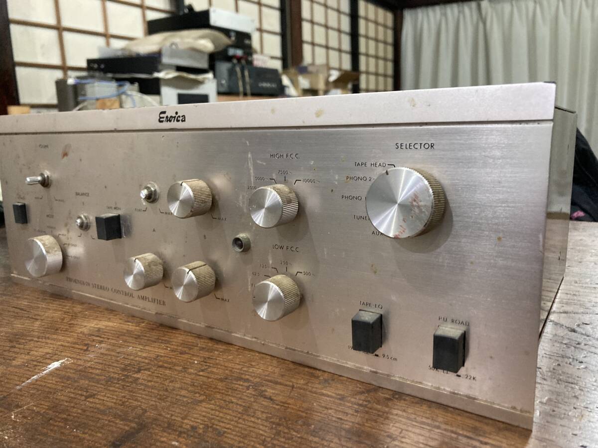 Eroica Phoenix-70 Stereo Control Amplifier エロイカ プリアンプ ジャンクの画像3