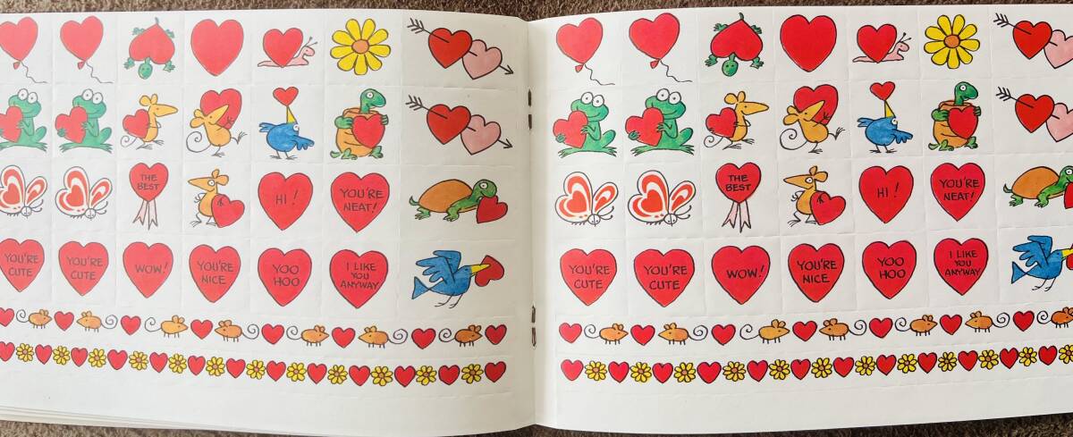 Valentine Sticker Book / Jack Kent'sの画像9