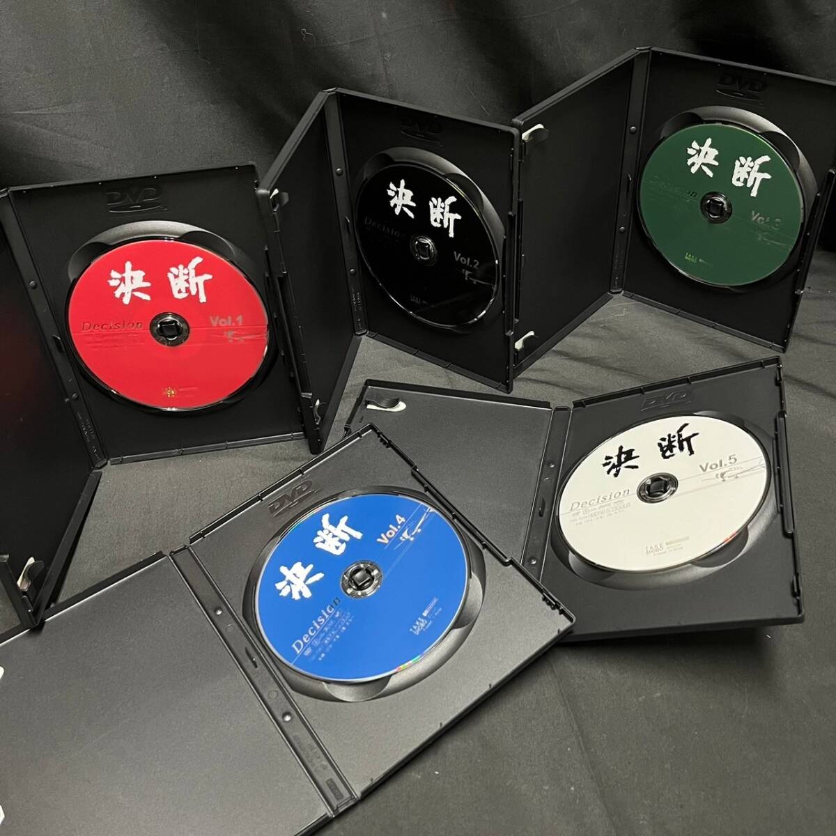 CDK060T DVD Decision 決断 アニメンタリー 全5巻セット DVD-BOX_画像6