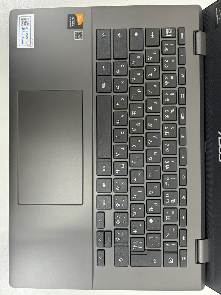 Z※ ASUS エイスース Chrome book ノートパソコン CM1402CM2 A-EK0039 ノートブック PC Chrome OS 初期化済 擦れ傷有 マウス キーボード付_画像5