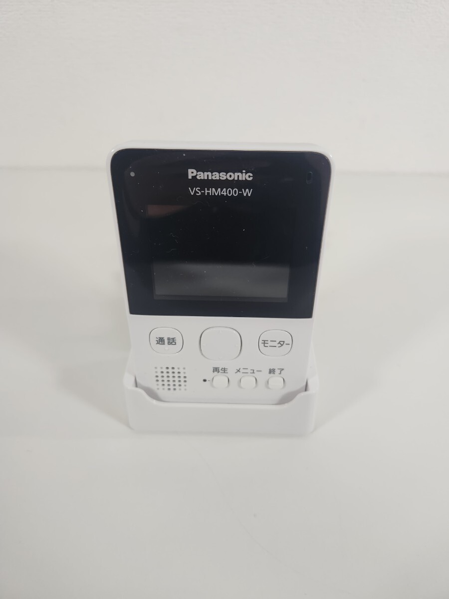 Z☆ Panasonic パナソニック モニター付き ドアカメラ VS-DC400-W / VS-HM400-W ドアホン インターホン 防犯カメラ 通電確認済の画像2