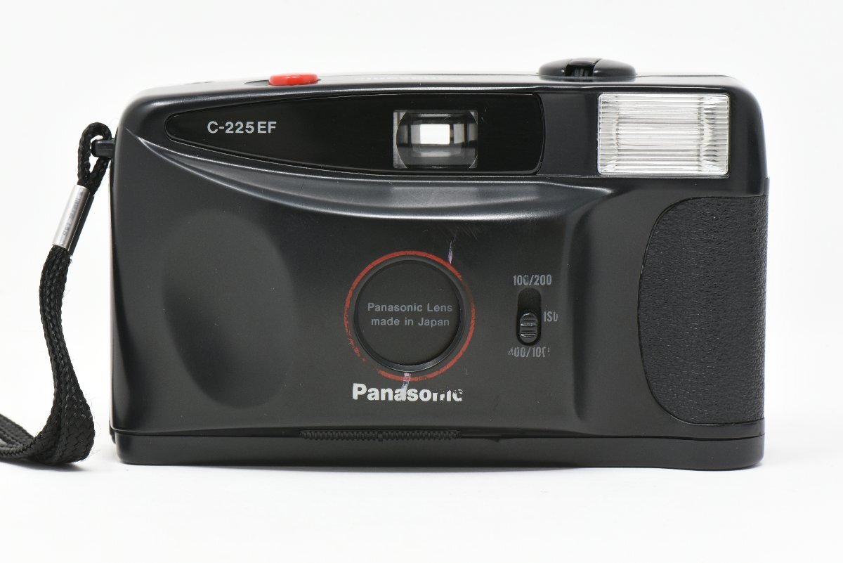 Panasonic C-225 EF Compact 35mm Film Camera カラーフィルム付き ※通電確認済み、現状渡しの画像8