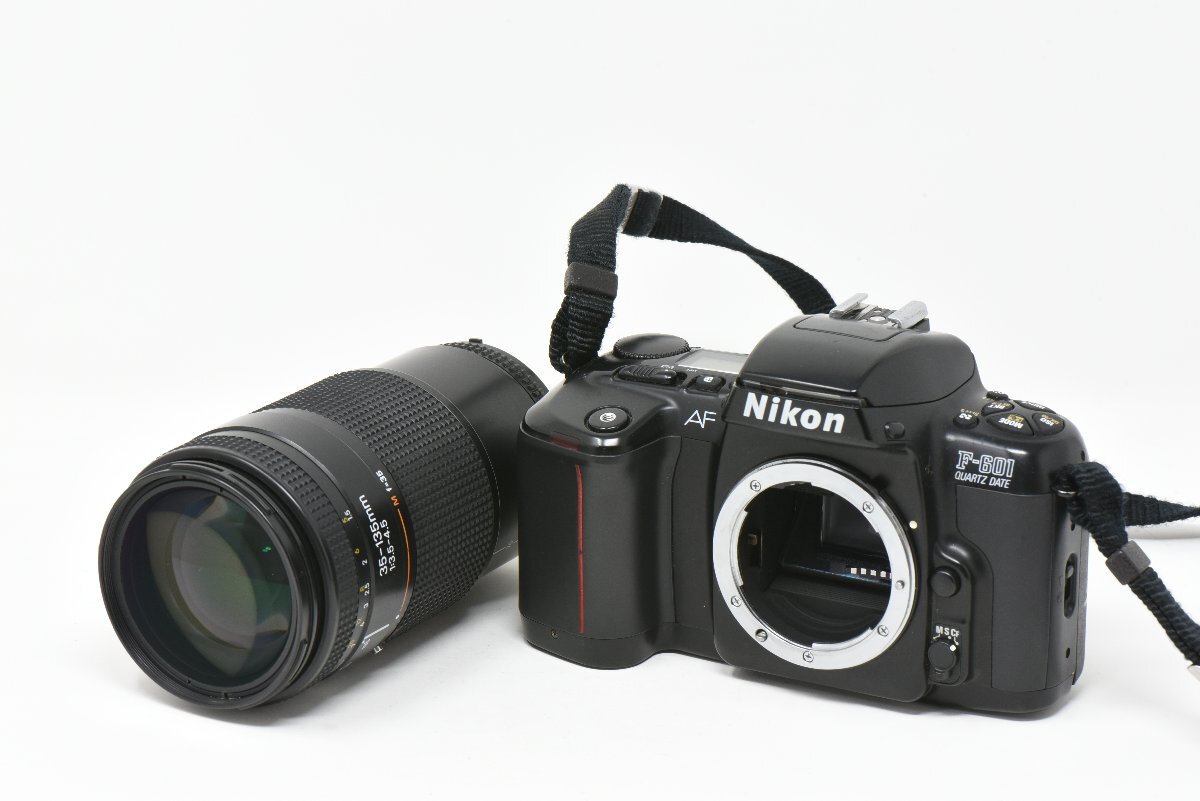 Nikon F-601 QUARTZ DATE 本体 / AF NIKKOR 35-135mm f/3.5-4.5 ズームレンズ付き ※動作確認済み、現状渡しの画像6