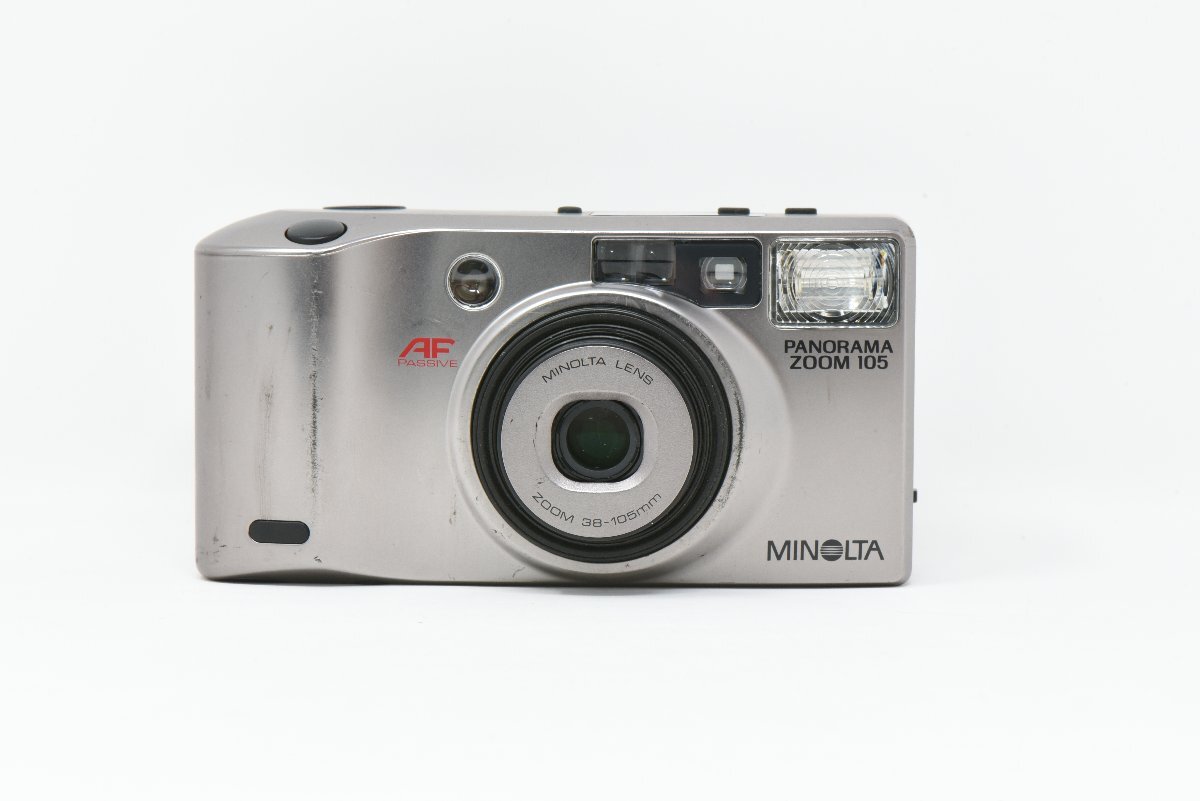 Released in 1993 / MINOLTA PANORAMA ZOOM 105 Compact Film Camera ※通電確認済み、現状渡しの画像1