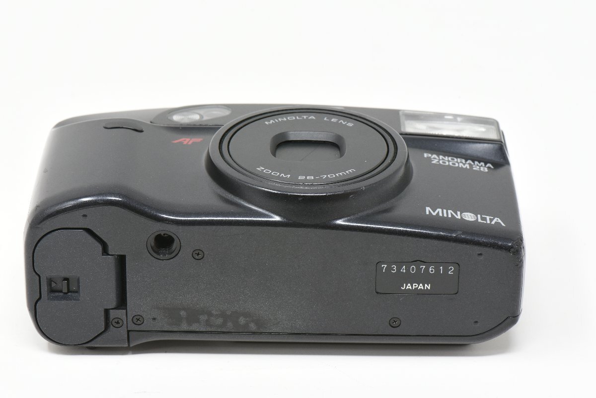 Released in 1994 / MINOLTA PANORAMA ZOOM 28 Compact Film Camera ※通電確認済み、現状渡しの画像5