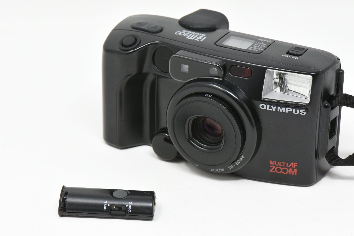 Released in 1989 / OLYMPUS IZM 200 QUARTZ DATE Compact Film Camera ※通電確認済み、現状渡しの画像6