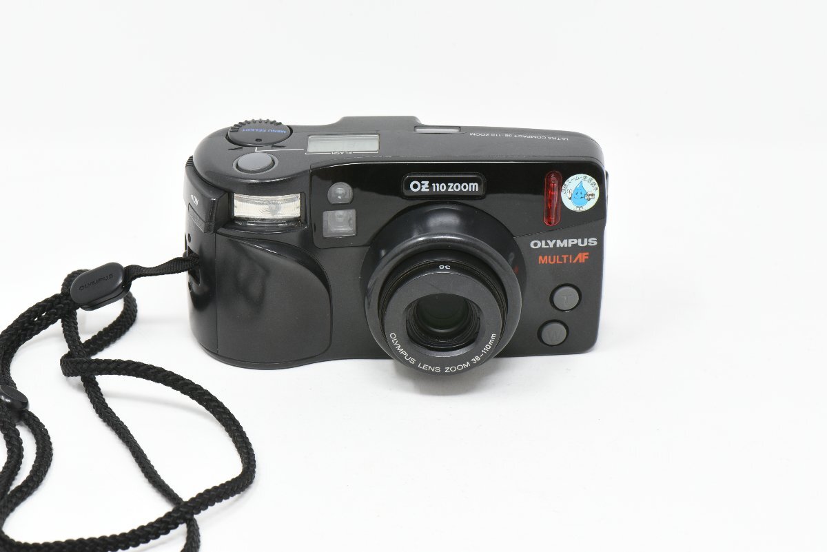 Released in 1992 / OLYMPUS OZ110 ZOOM Compact Film Camera ※通電確認済み、現状渡し_画像1