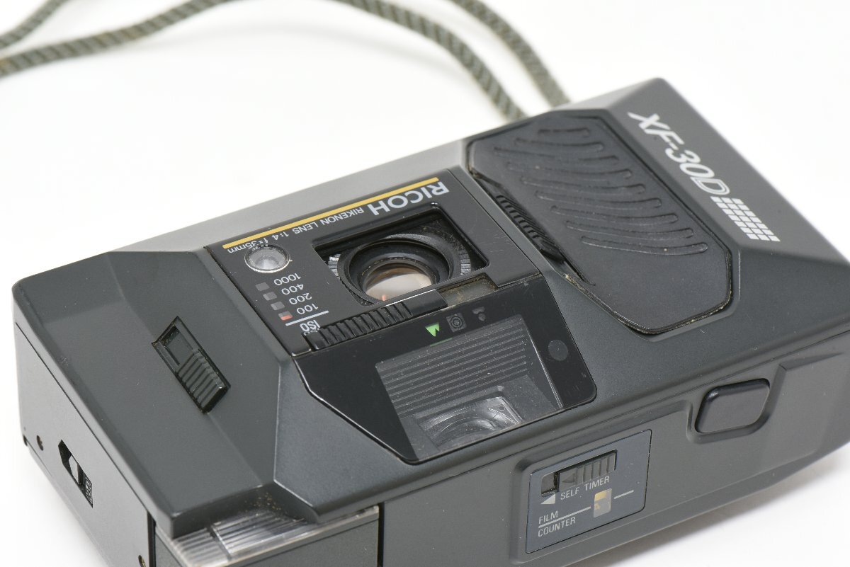 Released in 1985 / RICOH XF-30D Compact Film Camera ※通電確認済み、現状渡し_画像9