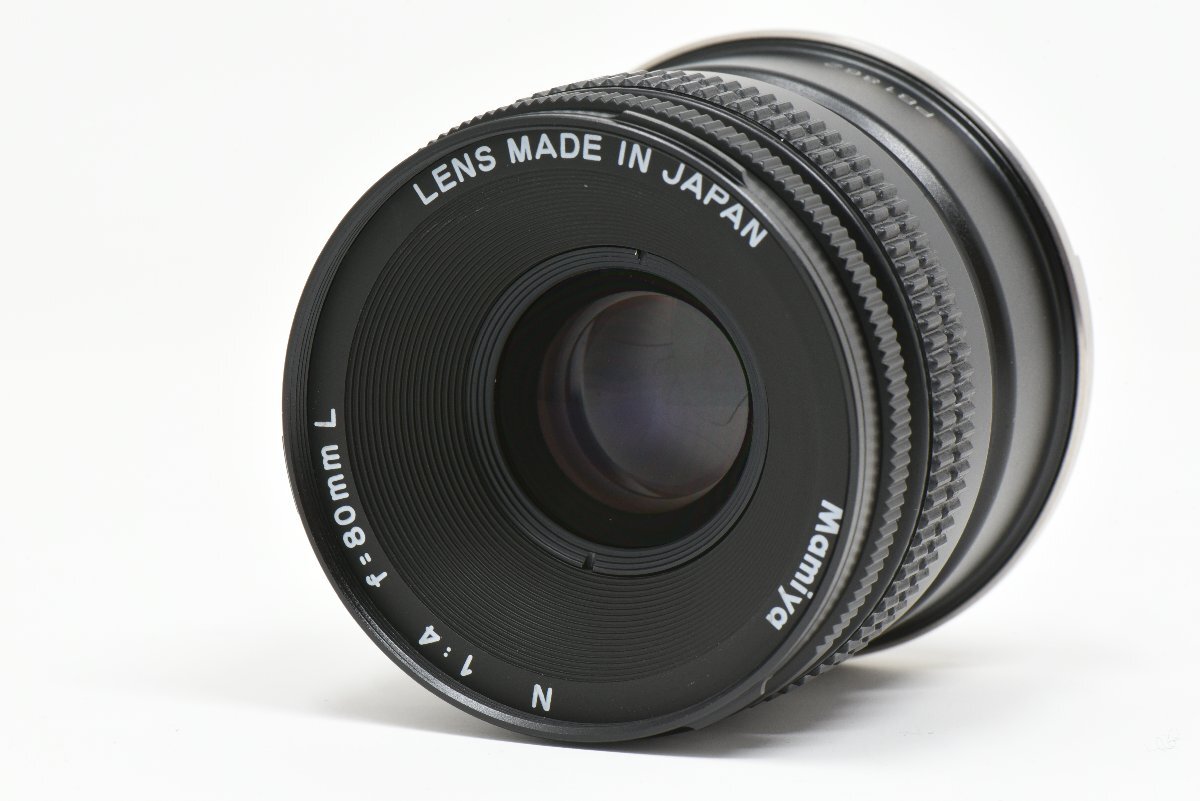 Mamiya N 80mm f/4 L 中判レンズ Mamiya 7 7II 用　中判レンズ　※動作確認済み、現状渡し。