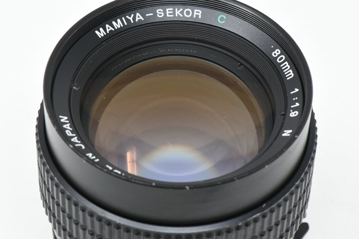 MAMIYA SEKOR C 80mm f/1.9 N 中判レンズ　※動作確認済み、現状渡し。_画像3