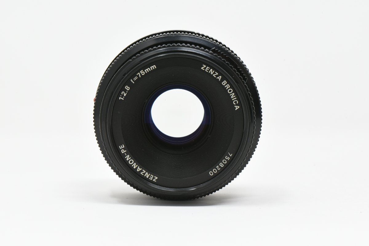 BRONICA ETRSi AE III 本体 / ZENZANON-PE 75mm f2.8 標準レンズ付き ※通電確認済み、現状渡し。の画像7