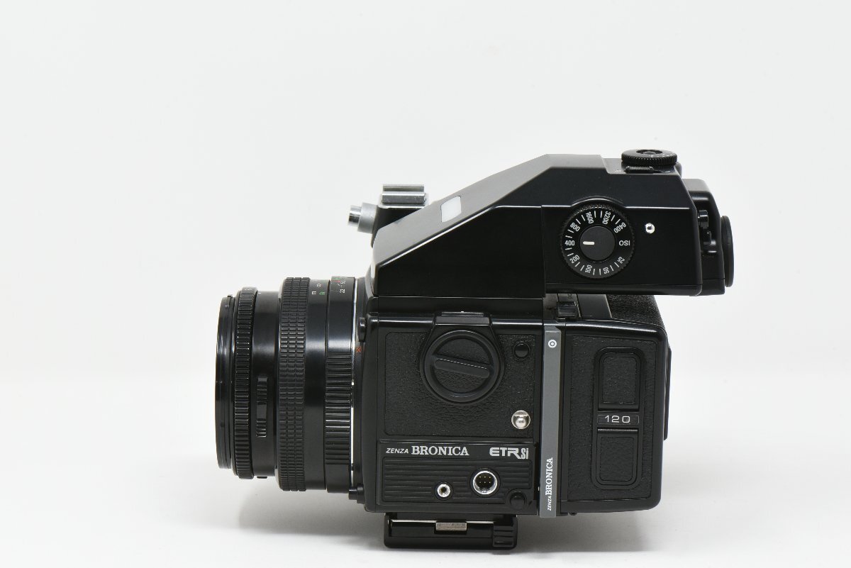 BRONICA ETRSi AE III 本体 / ZENZANON-PE 75mm f2.8 標準レンズ付き ※通電確認済み、現状渡し。の画像2