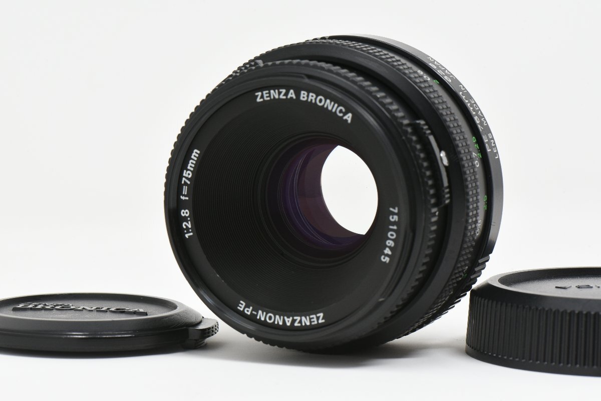 BRONICA ETRSi AE III 本体 / ZENZANON-PE 75mm f2.8 標準レンズ、アクセサリー付き ※通電確認済み、現状渡し。の画像9
