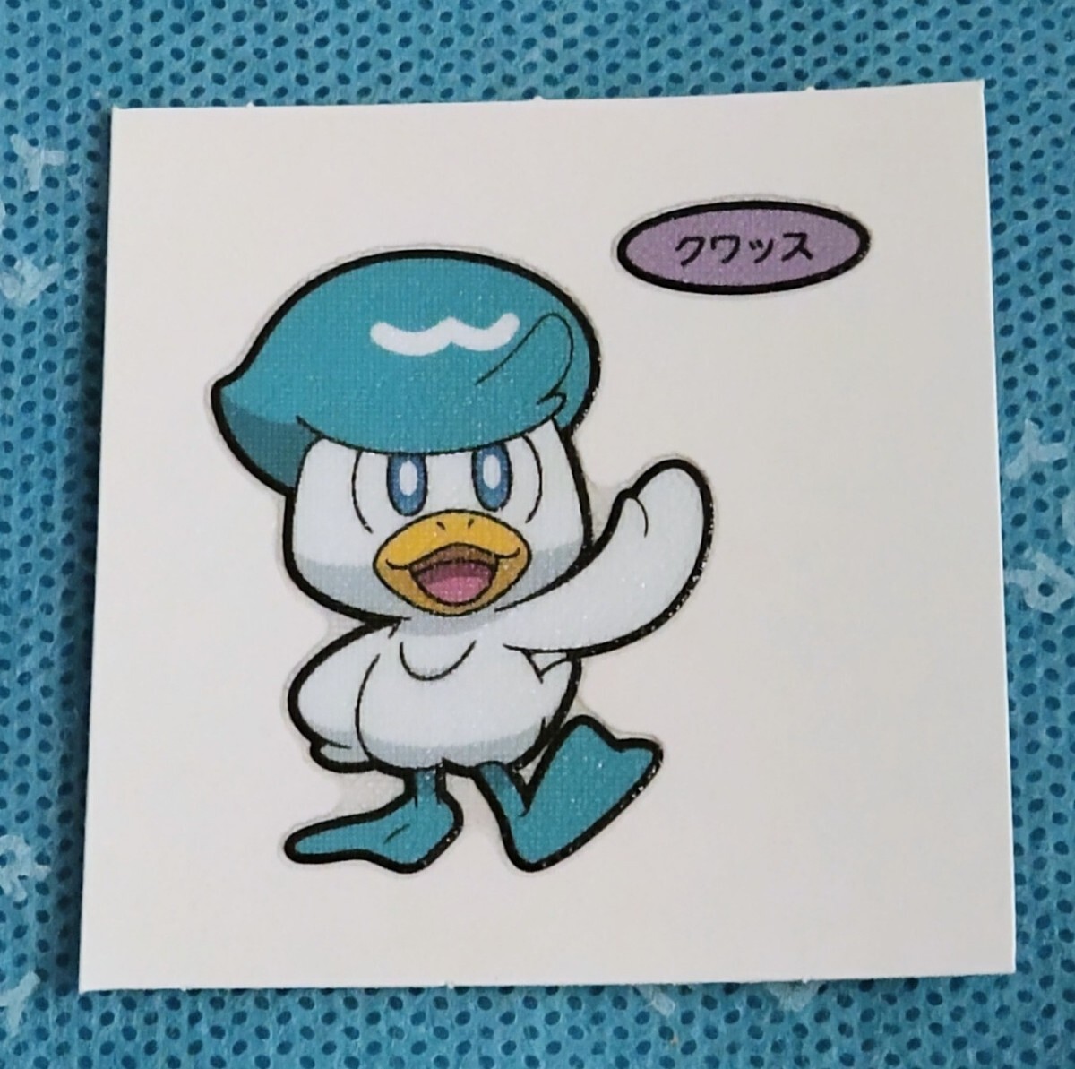 ☆202弾 クワッス★ポケモン デコキャラシールの画像1