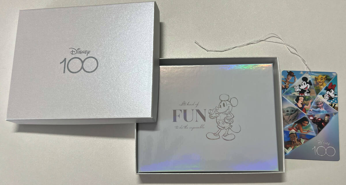 【未使用】ミッキーマウス 記念Suicaカード Disney100 ディズニー ベルメゾン 千趣会 未使用の画像2