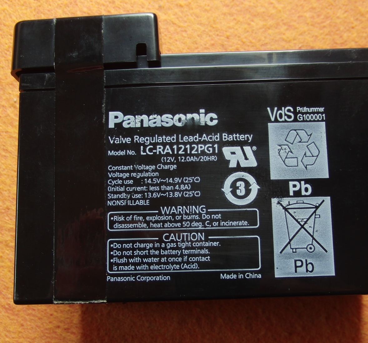電動リール用 充電式 バッテリーパック BT-108-12A スズミエンタープライズ Panasonic パナソニック 動作未確認の画像5