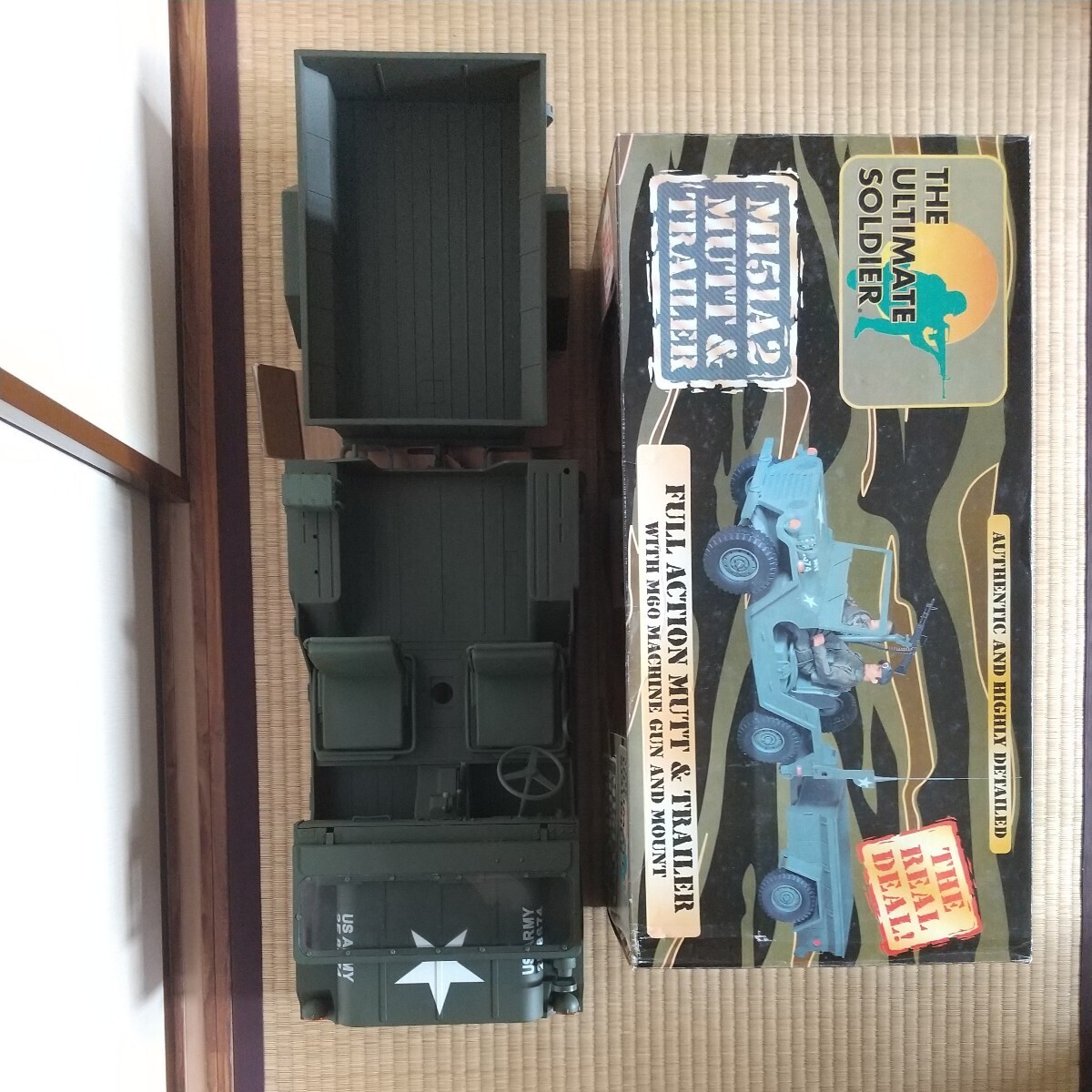 1/6. shaku American land army army for vehicle + carrier vehicle 