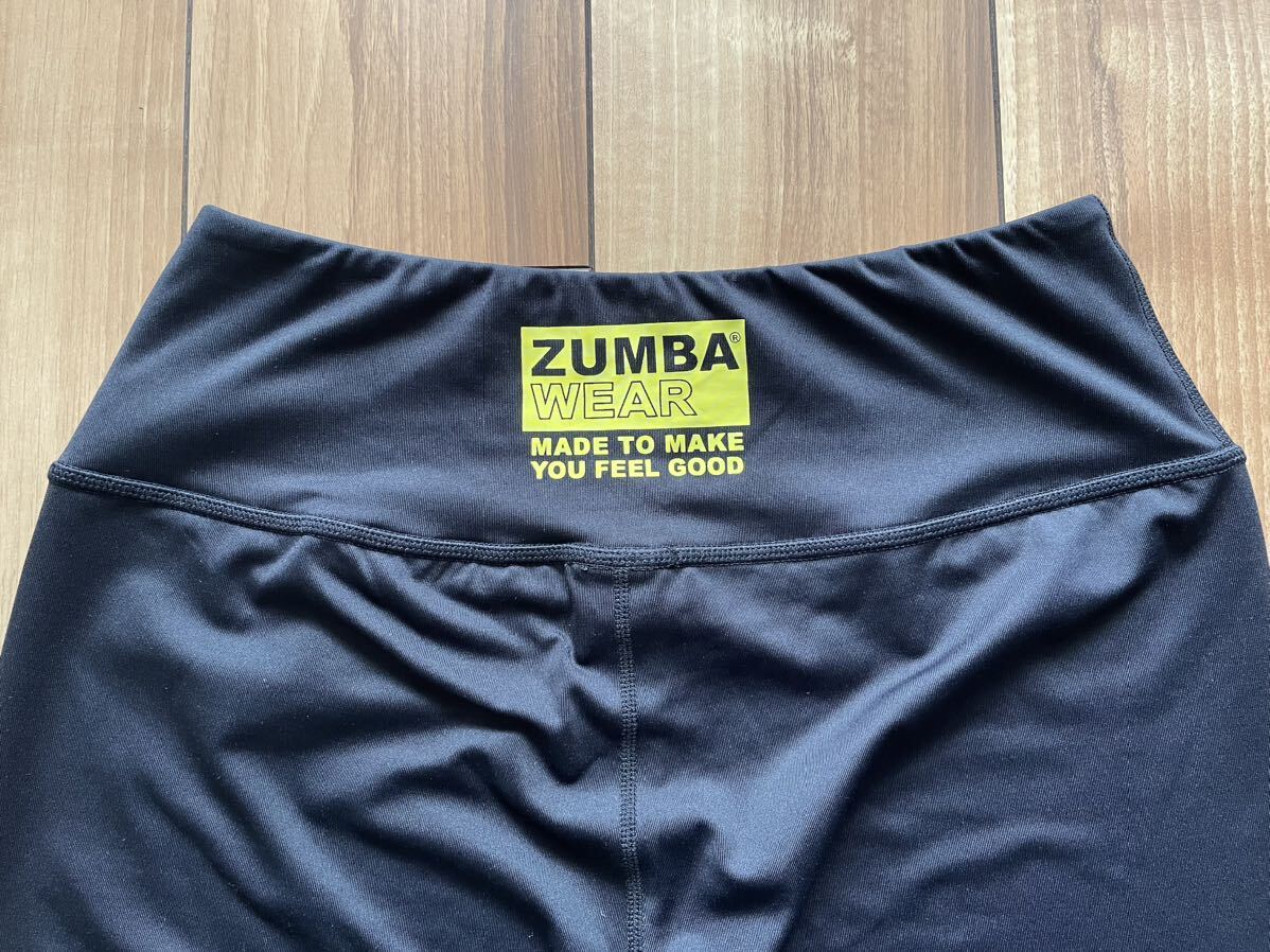 ZUMBA ズンバウェア レギンス スパッツ ハイウエスト レディースL ブラック 送料無料