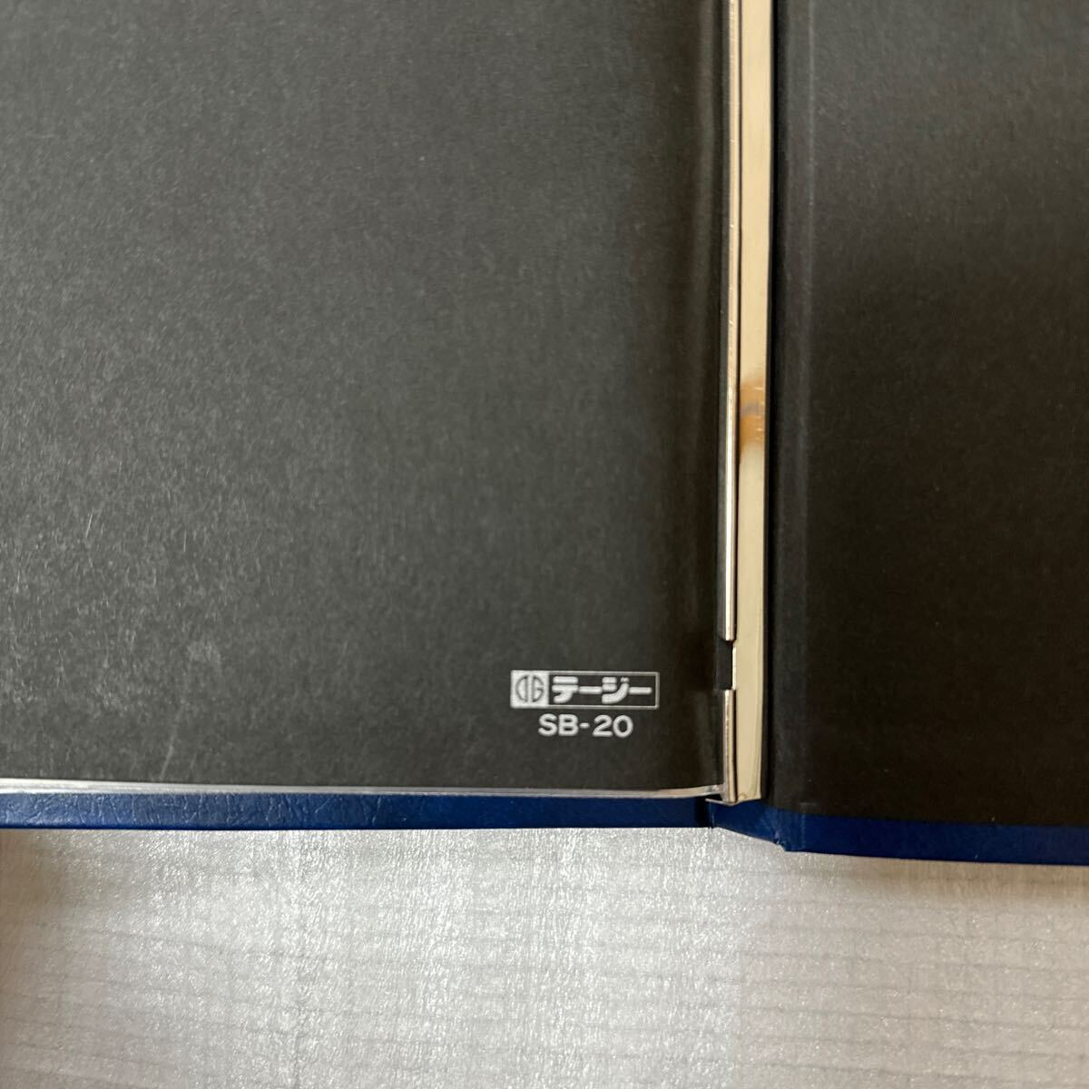 テージー SB-20Stamp Album B Type 切手帳 ストックブック 切手収納用ファイル  3冊 まとめ売りの画像4