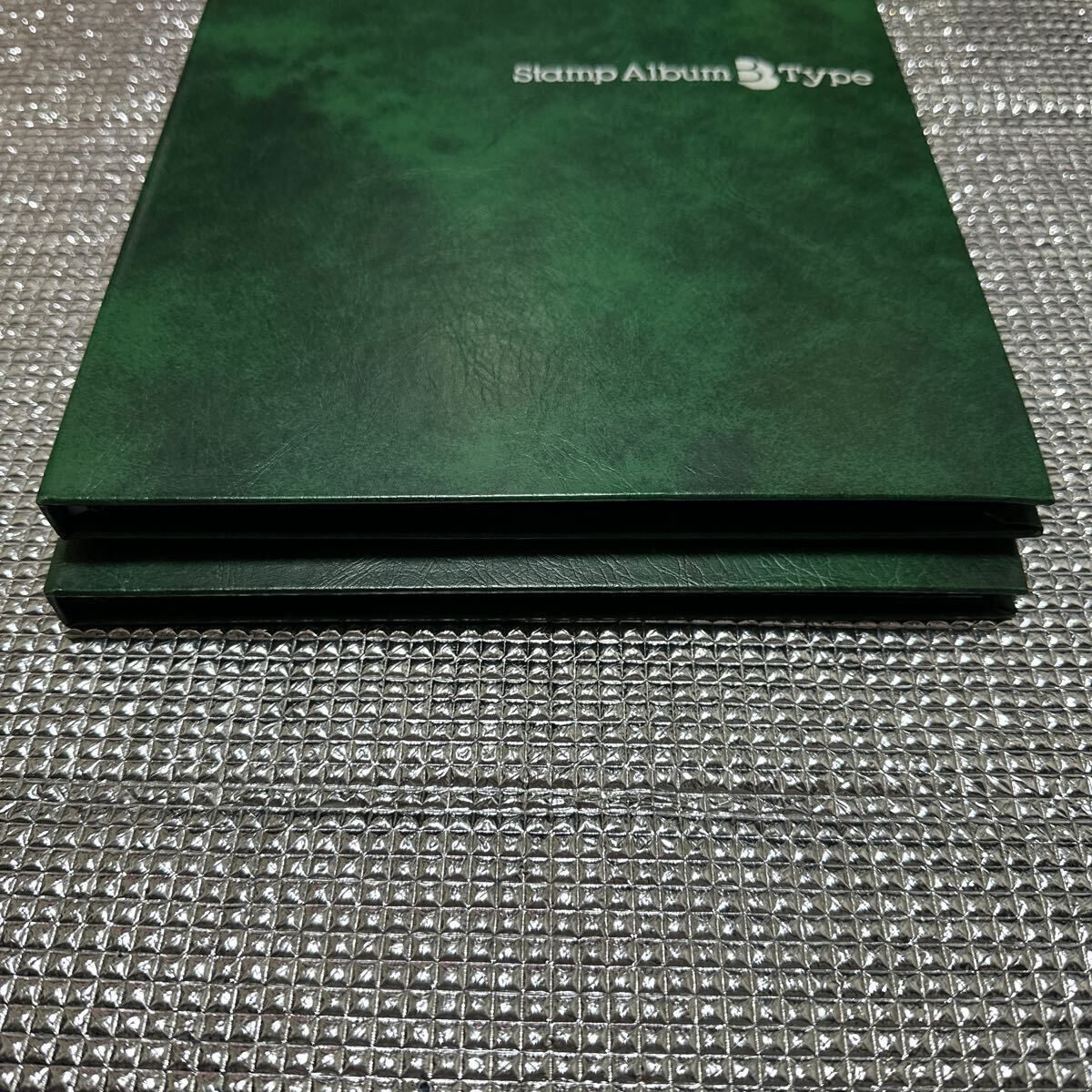 テージー SB-30Stamp Album B Type 切手帳 ストックブック 切手収納用ファイル  緑/2冊 まとめ売りの画像5