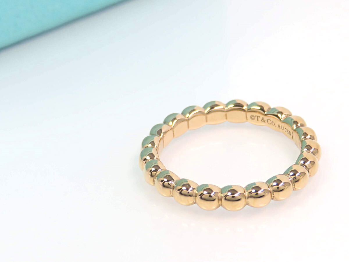 TIFFANY&Co ティファニー 750 ハードウェア ボール リング TIFFANY&Co ティファニー 750 ハードウェア ボール リング