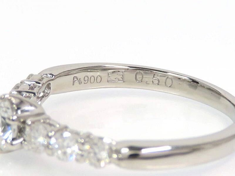 SEIKO JEWELRY セイコージュエリー Pt900 ダイヤモンド0.50ct リング プラチナ