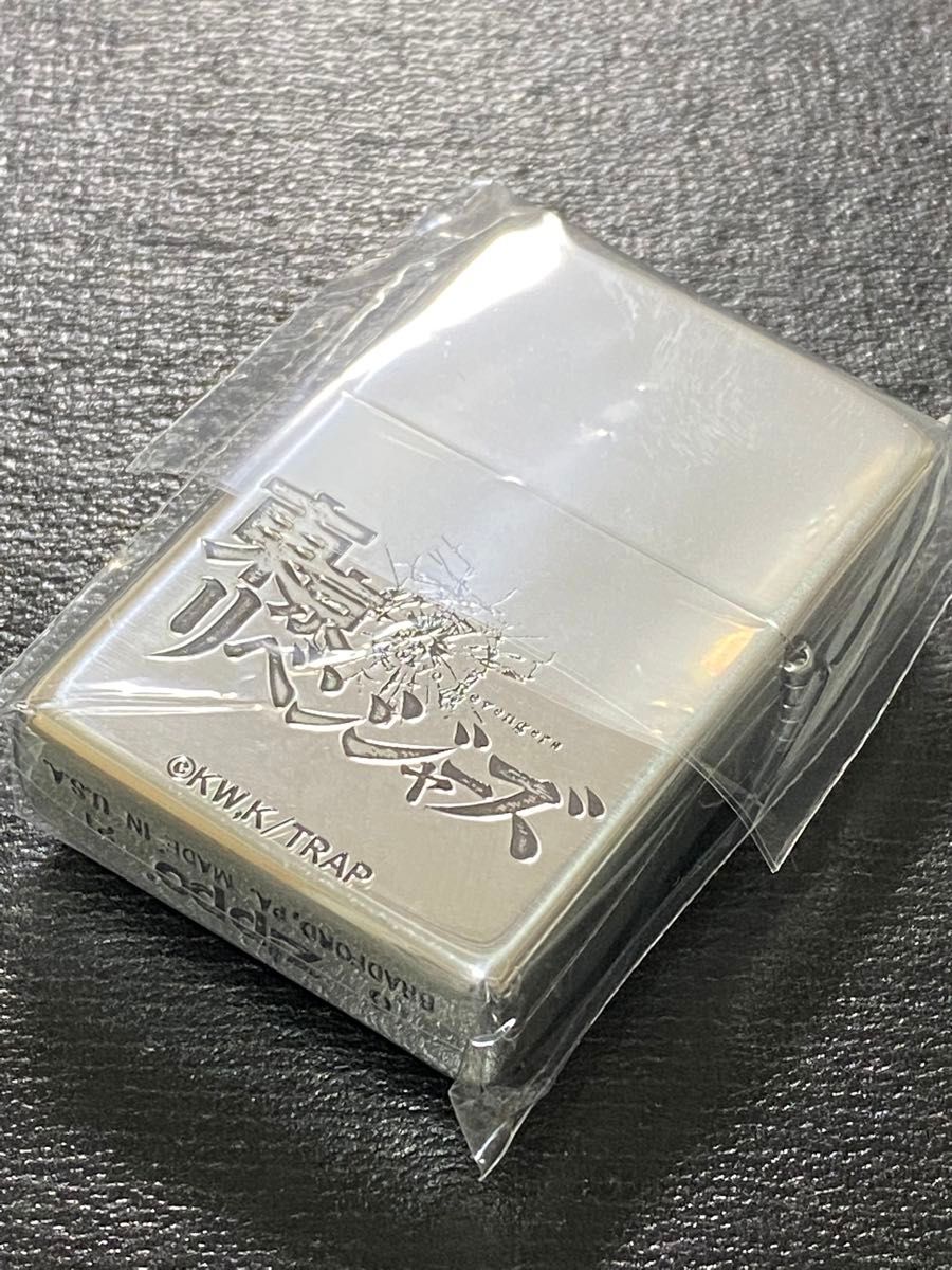 特価品 zippo 東京リベンジャーズ タトゥーメタル立体メタル 希少モデル 2021年製ドラケン シルバー