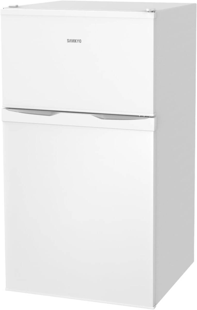 冷蔵庫 95L 小型 2ドア 家庭用 耐熱天板 コンパクト 左右開き対応 一人暮らしの画像1