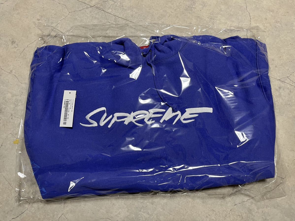 （XL）未使用品 24ss Supreme Futura Hooded Sweatshirt Violet シュプリーム フューチュラ ロゴ パーカー BOX LOGO スウェトパーカー_画像3