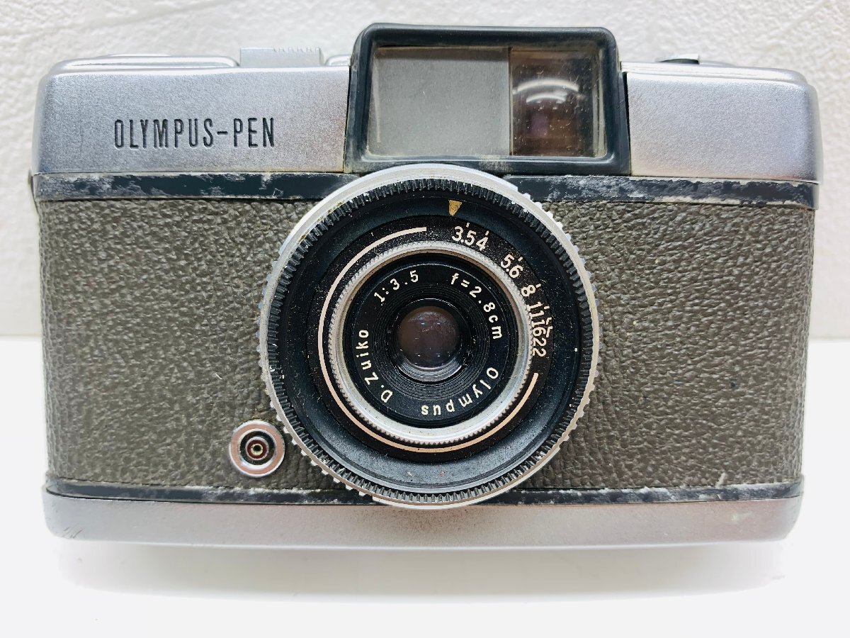 （動作未確認】OLYMPUS-PEN フィルムカメラ D.Zuiko 1：3.5 ｆ＝2.8ｃｍの画像10