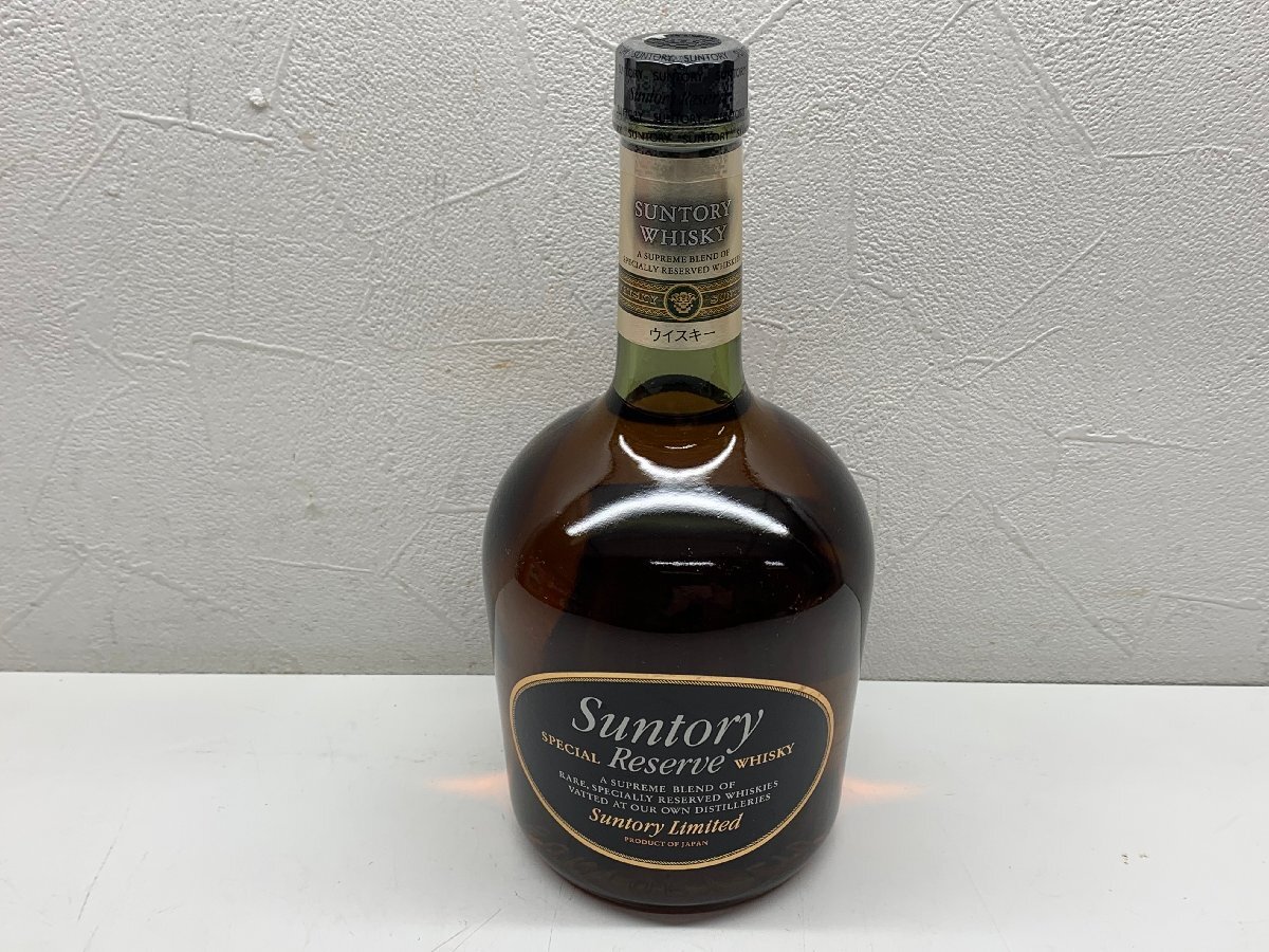 【未開栓】SUNTORY SPECIAL RESERVE WHISKY 750ml 43％ サントリースペシャルリザーブウイスキー 古酒の画像1