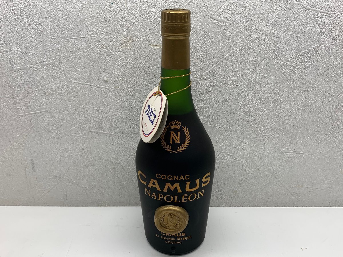 【未開栓】CAMUS　NAPOLEON　COGNAC　700ml　40％　カミュ　ナポレオン　コニャック　ブランデー　古酒_画像1