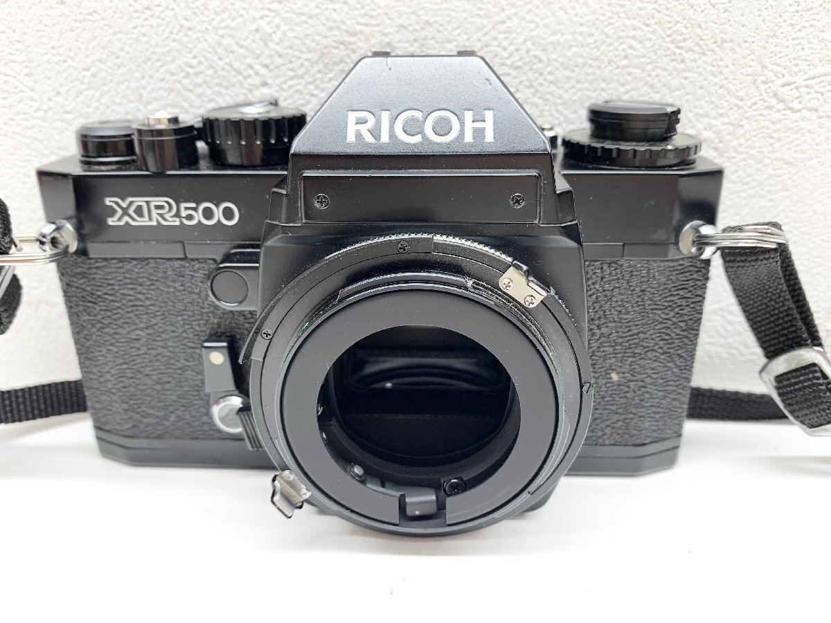 （ジャンク）RICOH XR500 リコー フィルムカメラ TAMRON/ タムロン  カメラレンズ  80-210mm 1：3.8 1：1.4/210の画像1